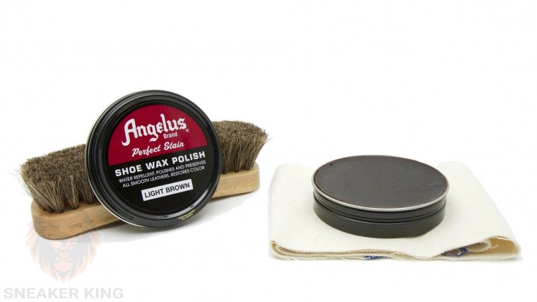 Віск для шкіри Angelus shoe wax Light Brown (світло коричневий) made in USA